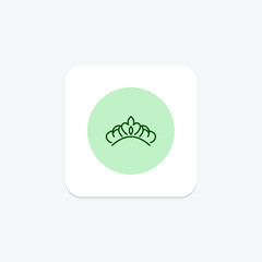 Tiara, vector, pixel perfect, illustrator file