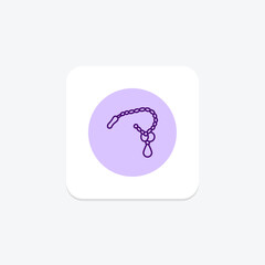 Lorgnette Chain, vector, pixel perfect, illustrator file