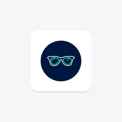 Sunglasses, vector, pixel perfect, illustrator file