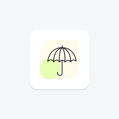 Umbrella, vector, pixel perfect, illustrator file