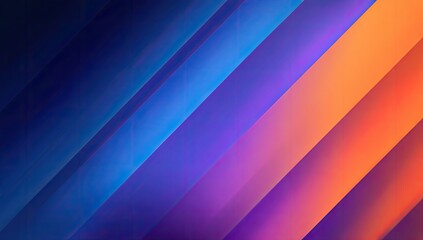Abstract diagonal stripes of vibrant colors, gradient effect
