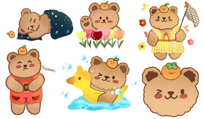 set of animal icons