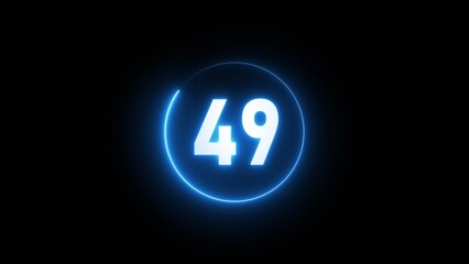 49 seconds countdown timer. 
