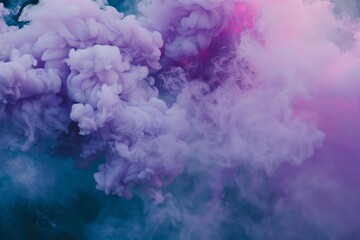 Fototapeta premium Colorful ink swirling in water creating abstract shapes and textures, perfect for backgrounds and creative projects