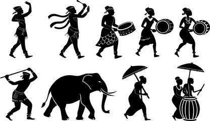  Sri Lankan Dancers & Drummers – Kandyan Style