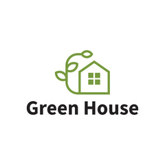Eco-Tech Greenhouse Logo for Modern Agriculture Solutions