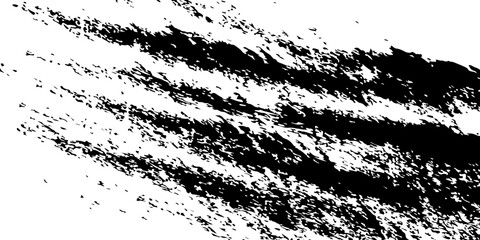 Set of vector paint brush stroke, ink splatter and artistic design elements. Dirty watercolor texture, box, frame, grunge background, splash or creative shape for social media.