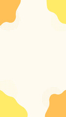 Obraz premium Cute background with colorful shape frames