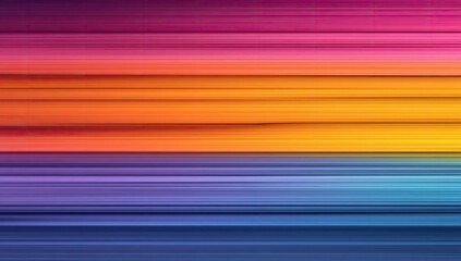 Colorful horizontal streaks