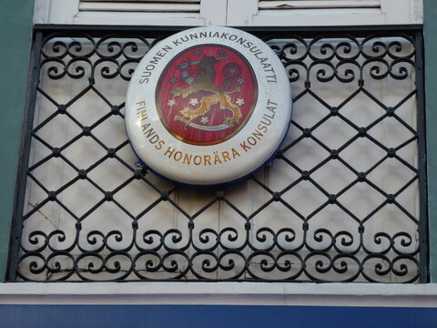 Manaus &ndash; Brazil, March 26, 2012. Honorary Consulate of Finland in Manaus AM, Brazil.