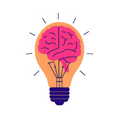 creative light bulb, idea concept 
