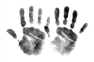 Two handprints on a white background (1)