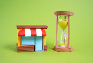 Shop and hourglass. Commercial premises for rent. Deadline for reporting. Urgency in commercial...