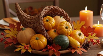 Thanksgiving Table Decor