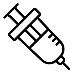 Medical Syringe Icon