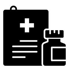 Healthcare Prescription Medicine Icon