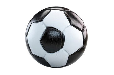 Classic Black and White Soccer Ball