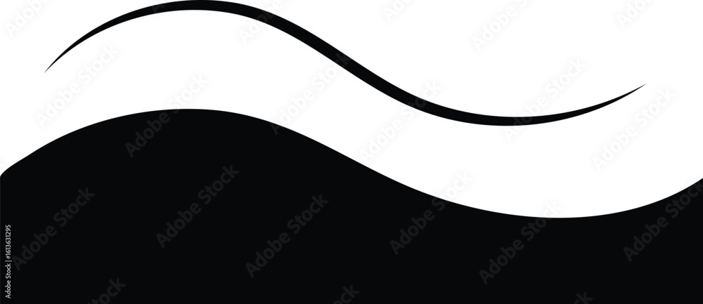 Aufkleber abstract geometric pattern with vibrant color splashes and a striking black silhouette perfect for m