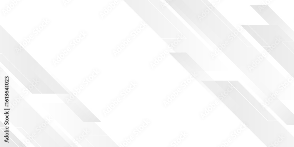 Poster abstract white and grey gradient overlay texture shiny line background. layered in modern abstract p