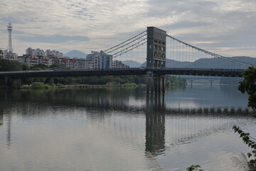 Cityscape of shaxian district Sanming China