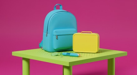 Colorful school supplies (1)