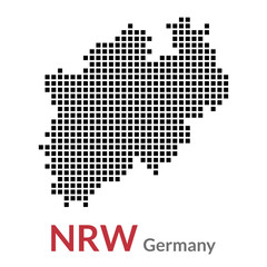 Nordrhein-Westfalen Karte