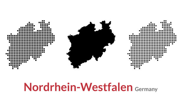 Nordrhein-Westfalen Karte
