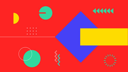 Abstract Geometry Motion Background