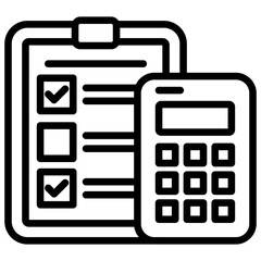 Cost Estimation line icon