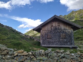 Rustic Wooden Cabin in the Austrian Alps near Giglachsee