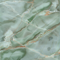Soft Green Marble Texture with Pale Veins