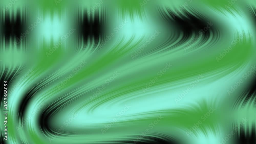 Poster abstract green swirls: dynamic motion graphics background visual