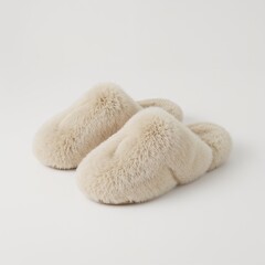 Calm dog sleeping peacefully on white background  