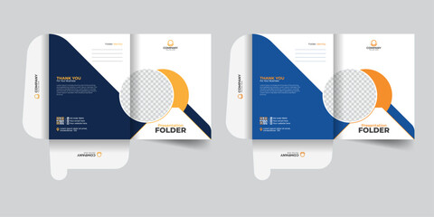 Modern and professional document folders for corporate presentations. Creative template designs. Real estate file cases with a unique touch.
