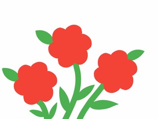 Flower vector illustration 
