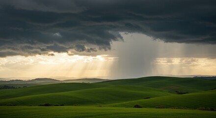 Naklejka premium Dramatic Landscape