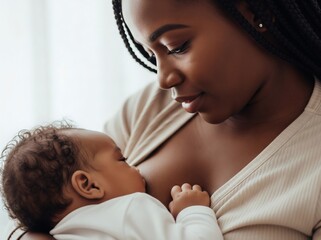 Breastfeeding baby