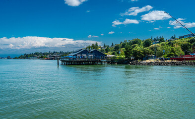 Buildings On Ruston Shoreline 3