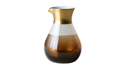 Gradient Ceramic Pitcher, isolated on transparent background