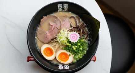 Fresh ramen in Japan