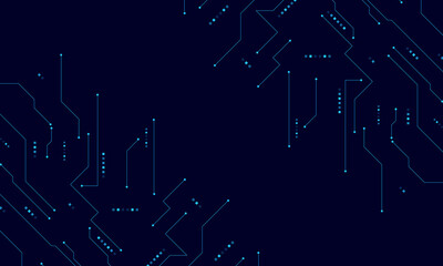 vector futuristic circuit board , Electronic motherboard , Communication and engineering concept , Hi-tech digital technology concept