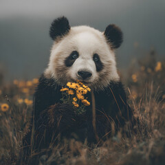 panda, bear, animal, china, bamboo, giant, mammal, zoo, cute, wildlife, white, black, endangered, eating, nature, giant panda, wild, asia, rare, chengdu, species, forest, black and white, cub, fur