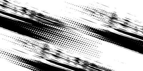 Vector brush sroke texture. Distressed uneven grunge background. Abstract distressed vector illustration. Overlay over any design to create interesting effect and depth. Black isolated on white. EPS10