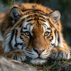 portrait of a tiger