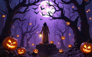 Secrets of the Night: Halloween in the Moonlight