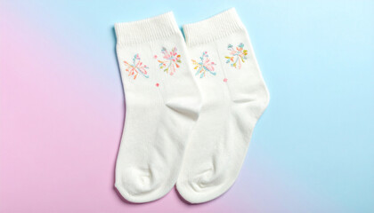 pair of baby socks