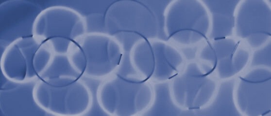 Ethereal Light Forms - Abstract Art Background
