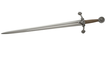 Isolated Medieval Sword