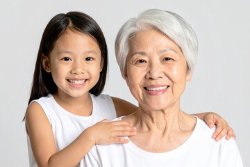 おばあちゃんと少女