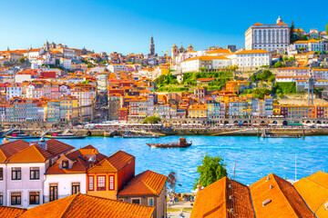 Beautiful view of the city of Porto. Portugal